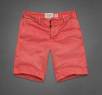 heren abercrombie and fitch casual shorts watermeloen-rood Goede Verkoop m5o47490